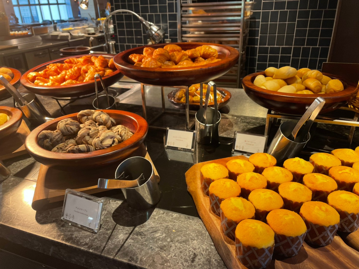 ISHIGAKI BOLD KITCHEN朝食ブッフェの温かい料理