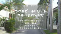 フサキビーチリゾートホテル＆ヴィラズ宿泊ブログ！【新婚旅行】のアイキャッチ画像