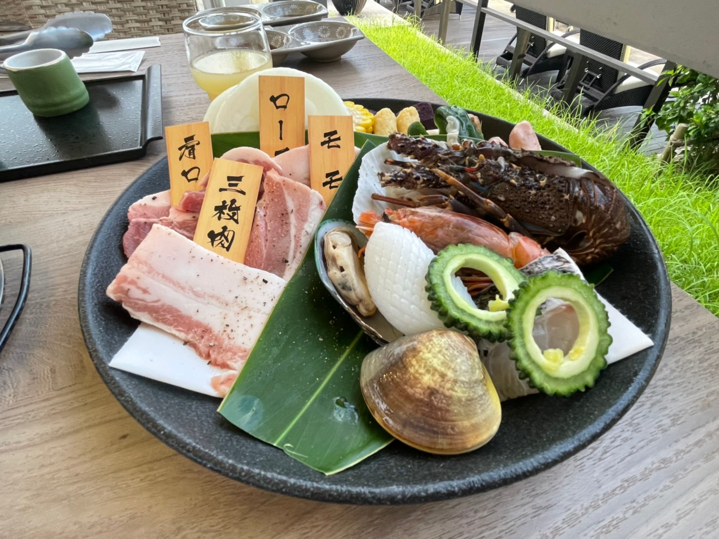 2021年にはいむるぶしで食べたバーベキュー