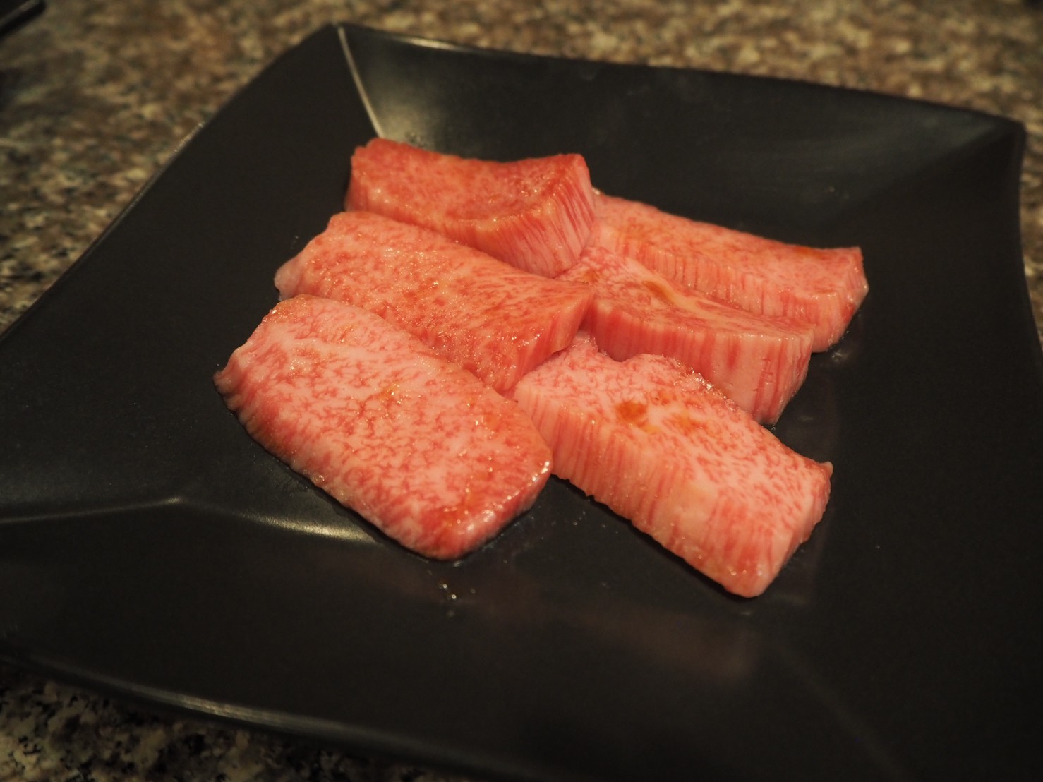 焼肉金牛で注文した上カルビ