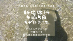【沖縄】新婚旅行で4泊5日プラン！本島＋石垣＋離島モデルコースのアイキャッチ画像