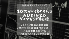 【自動売買FX】10万からできる！AUD/NZDトラリピ戦略！のアイキャッチ画像