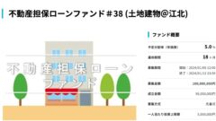 【AGクラウドファンディング】不動産担保ローンファンド#38 (土地建物@江北)の投資考察のアイキャッチ画像