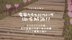 【TECROWD(テクラウド)】会員クラス制度を徹底解説!のアイキャッチ画像
