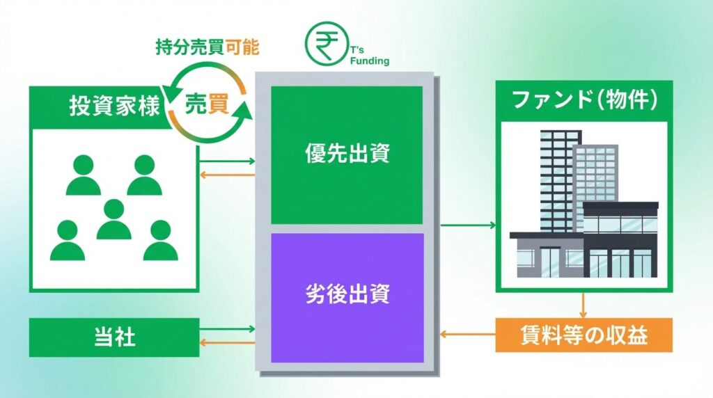T’s Fundingの評判！過去のファンド実績や運営元調査！の画像