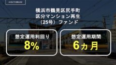 【BATSUNAGU】横浜市鶴見区尻手町 区分再生ファンド投資考察！のアイキャッチ画像