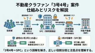 不動産クラウドファンディングの3号4号とは？特例事業（SPC）で何が変わる？のアイキャッチ画像
