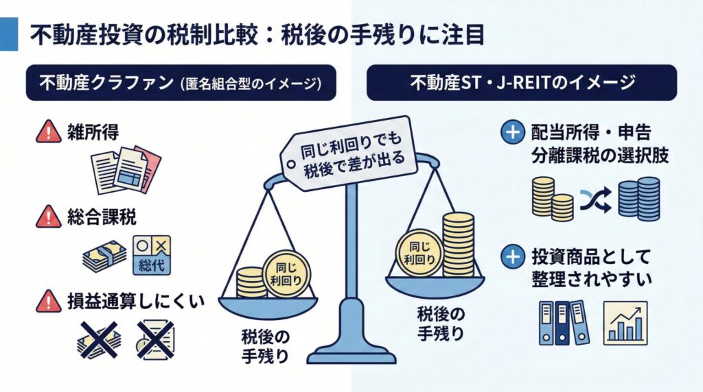 不動産クラウドファンディングの低利回り案件への投資考察！国債・社債・J-REIT・不動産STと比較の画像