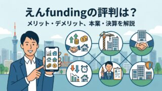 えんfundingの評判は？怪しい理由・メリット・デメリット、本業・決算を解説のアイキャッチ画像