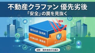 不動産クラファンの優先劣後とは？仕組み・何%が目安か・安全といえない理由のアイキャッチ画像