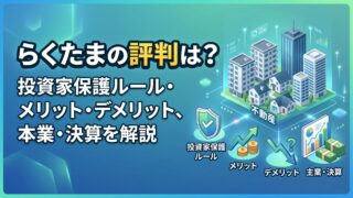 らくたまの評判は？投資家保護ルール・メリット・デメリット、本業・決算を解説のアイキャッチ画像