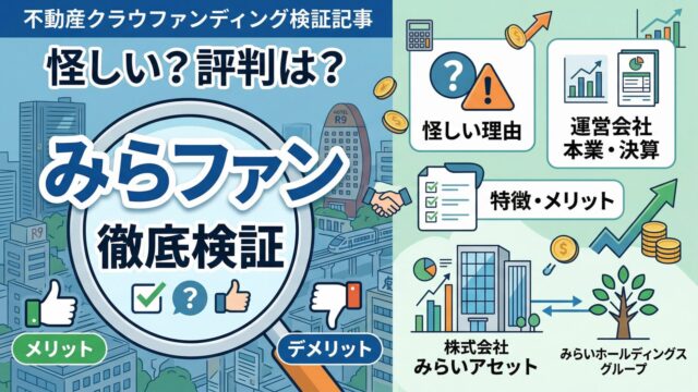 みらファンの評判は？怪しい理由・メリット・デメリット、本業・決算を解説のアイキャッチ画像