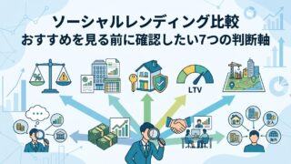 ソーシャルレンディング比較｜おすすめを見る前に確認したい7つの判断軸のアイキャッチ画像