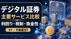 デジタル証券（不動産ST）のデメリット・リスクとは？J-REIT・不動産クラファンと比較のアイキャッチ画像