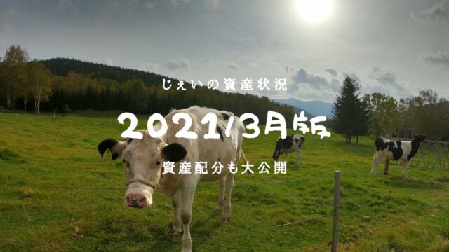 2021/3月　投資1.4年目の資産状況！のアイキャッチ画像