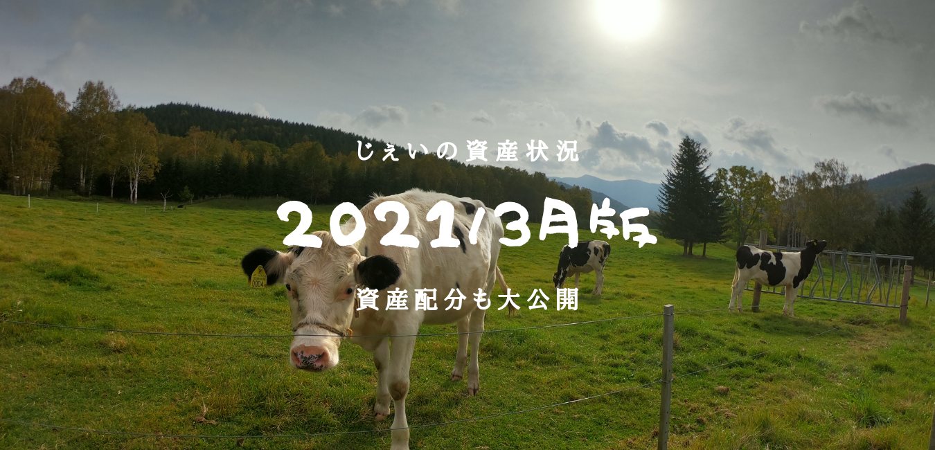 2021/3月 投資1.4年目の資産状況！のアイキャッチ画像