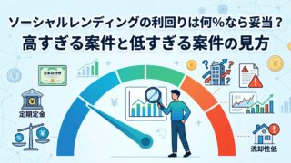 ソーシャルレンディングの利回りは何％なら妥当？高すぎる案件と低すぎる案件の見方のアイキャッチ画像
