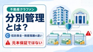 不動産クラウドファンディングの分別管理とは？信託保全・倒産隔離との違いと確認ポイントのアイキャッチ画像