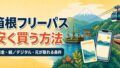 【最新最安】箱根観光で使える割引券!箱根の美術館に格安入場!!のアイキャッチ画像