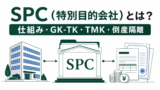 SPC（特別目的会社）とは？仕組み・GK-TK・TMK・倒産隔離を図解のアイキャッチ画像