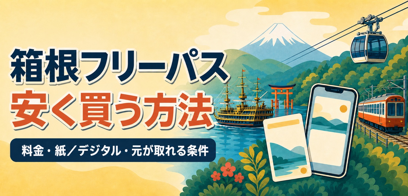 【最新最安】箱根観光で使える割引券!箱根の美術館に格安入場!!のアイキャッチ画像
